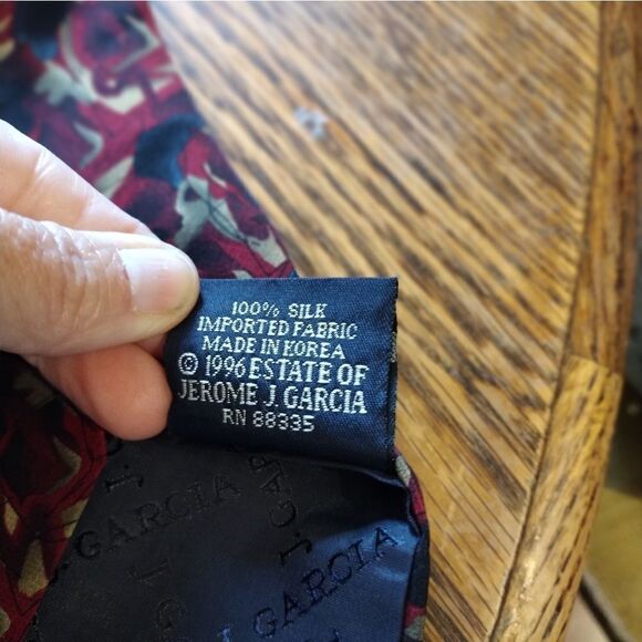 Jerry Garcia silk tie - Picture 3 of 3